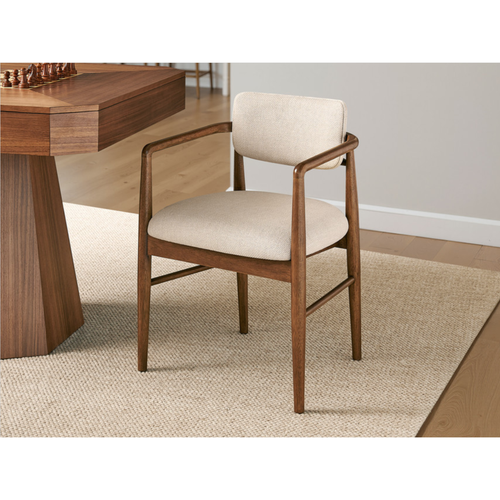 Imperial Hexton Game Table Chair in Stonewash