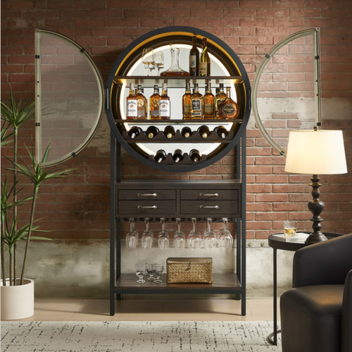 Imperial Lowell Wine and Bar Cabinet