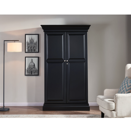 Imperial Ashton Wine and Bar Cabinet in Black