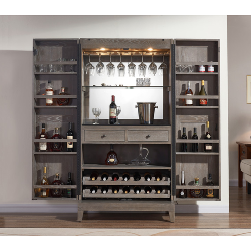 Imperial Westbrook Wine and Bar Cabinet in Glacier