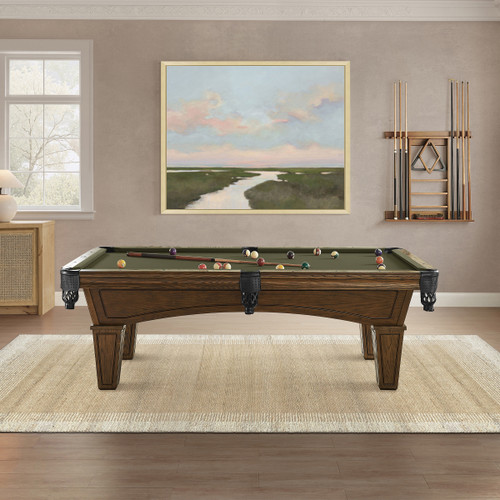 Imperial Hayden Pool Table in Russet - Tapered Legs