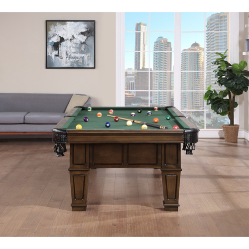 Imperial Brewster Pool Table in Brown Walnut