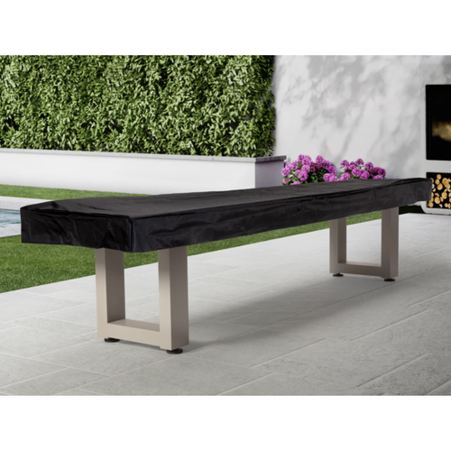 American Heritage Lanai Outdoor Shuffleboard Table in Oyster Grey