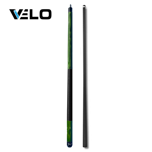 VELO Dark Green Pool Cue w/ 12.5mm Carbon Fiber Shaft