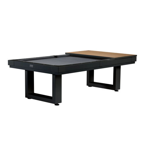 American Heritage Lanai Outdoor Dining Top in Obsidian Black