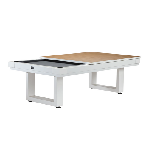 American Heritage Lanai Outdoor Dining Top in Pearl White