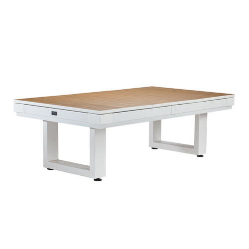 American Heritage Lanai Outdoor Dining Top in Pearl White