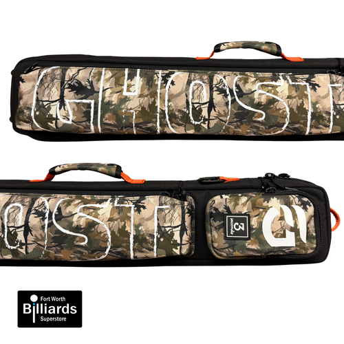 3 Seconds 4B/4S Butterfly Cue Case - Camo Ghost Edition