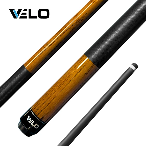VELO Dark Walnut Pool Cue w/ 11.8mm Carbon Fiber Shaft