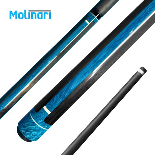 Molinari Kuro CMI-4 Series Cyan Pool Cue