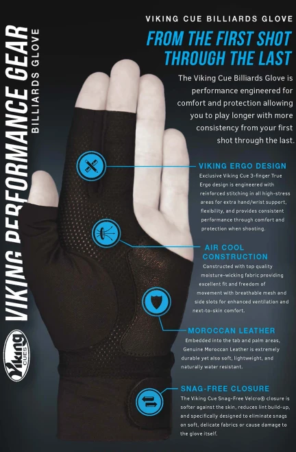Viking Billiard Glove