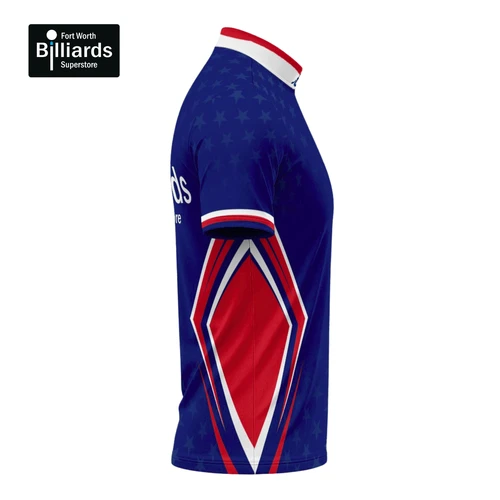 Fort Worth Billiards USA Navy Jersey