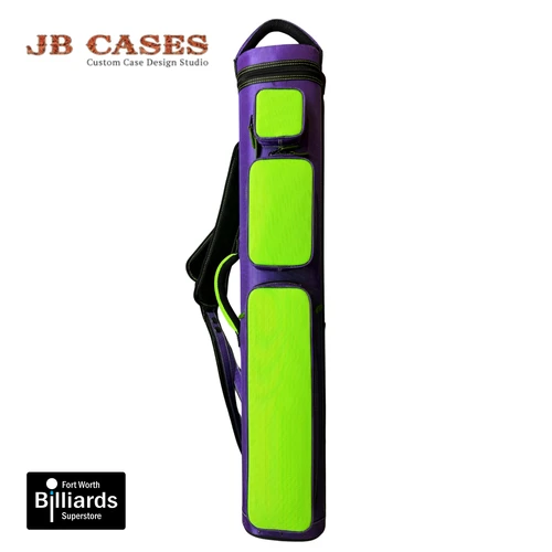 JB Cases 4B/8S Hard Case - Purple/Green
