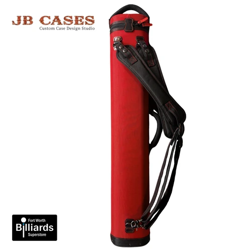 JB Cases 4B/8S Hard Case - Red/Black Trim