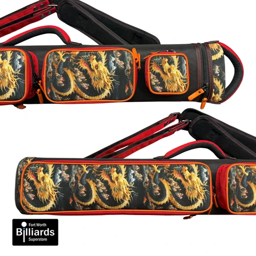 JB Cases 3B/6S Hard Case - Dragon Black/Red Trim