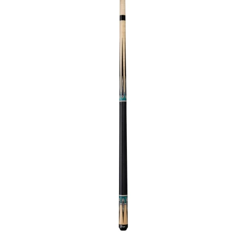 Rage Blue River Cue with Black Linen Wrap