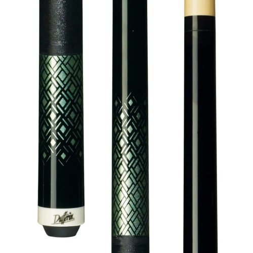 Dufferin Green Weave Cue with Nylon Wrap (D-352)