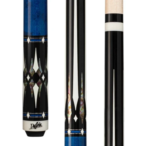 Dufferin Blue Birdseye & Black Wrapless Handle (D-SE48)