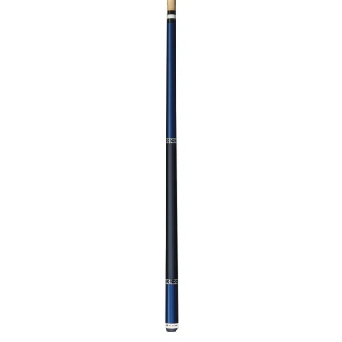 Players C602 Brilliant Blue Gloss Wrapless Pool Cue | 2-Piece Maple