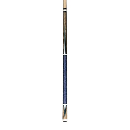 Players C-810 4-Point White Pool Cue with Blue Irish Linen Wrap