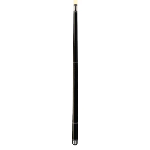 Players C-970 Black Faux Leather Wrap Pool Cue | 2-Piece Hard Rock Maple