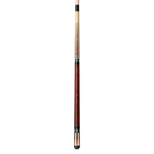 Players G-2290 Cherry & Natural Wrapless Pool Cue | Le Pro Tip, Lifetime Guarantee