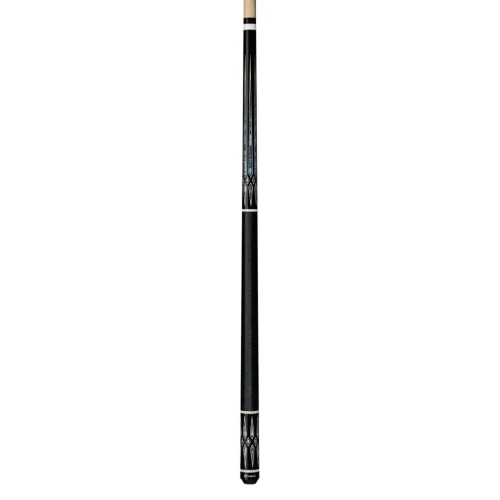 Players Black Blue Recon Pool Cue | 2-Piece Linen Wrap G-4118