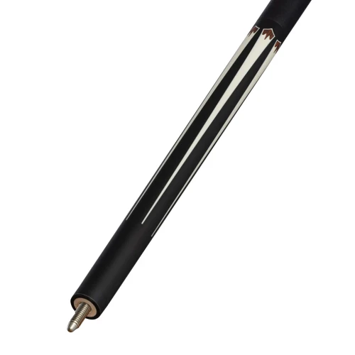 Energy By Players Matte Black/White with Cocobolo Cue with Black Linen Wrap (HC21)