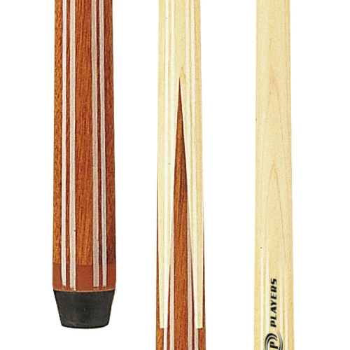 Players One-Piece Maple Shorty Cue 52"