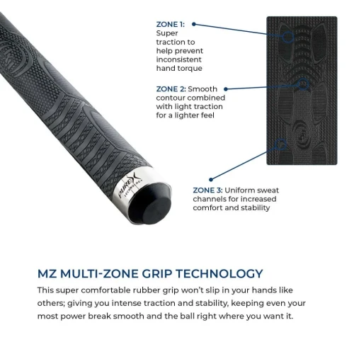Pure X Cherry & Black/White Points with MZ Grip (HXT66)