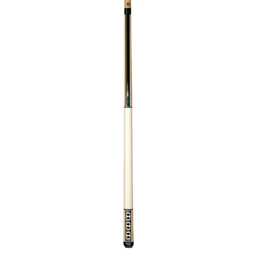 Pure X Natural Birdseye/Imitation Bone & Abalone Wrapless Cue (HXTE9)