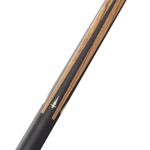 Lucasi Custom LZC62 Pool Cue | Matte Zebrawood | Wrapless