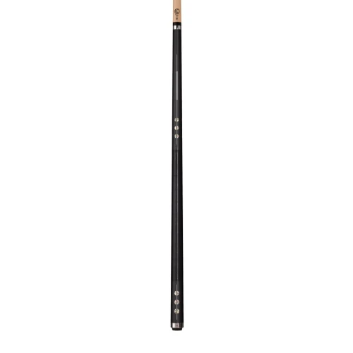 Lucasi Blk Tech, Slv Strips, Mother of Pearl Inlays, Slim 10pc Spliced Shaft Upgrade (LUX75B)