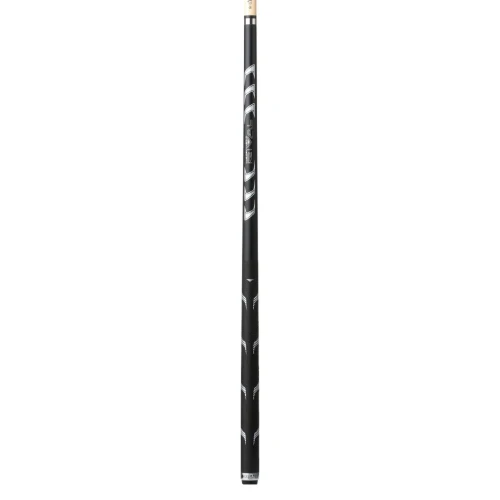 Lucasi Hybrid Rival LHRV22 Pool Cue | Matte Black & Metallic Silver