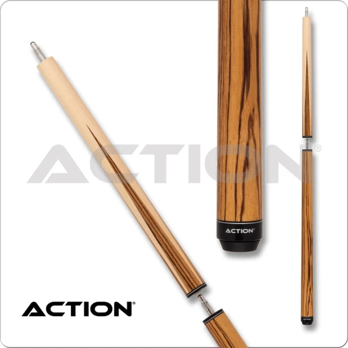 Action ACTBJZM Break Jump Cue - Zebrawood - Matte
