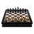 Wood Expressions English Chess Set with Storage Drawers