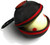 Ballsak Sport Cue Ball Holder - Black/Red