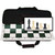 Deluxe Tournament Chess Set – Roll-up Chess Board and Travel Bag