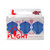 Shot Darts Americana Gator Blue Trio Flight Pack - L Style