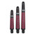 Shot Darts Koi Carbon Pakati Red Shaft with Spring Ring