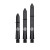 Shot Darts Aluminum Black Shaft