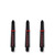 Dart World Supergrip Carbon Black & Red Shaft - Short