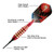 Great Lakes Dart Viper Atomic Bee Red Soft Tip Darts 16g