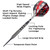 Great Lakes Dart Viper Blitz Steel Tip Darts 24g