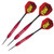 Great Lakes Dart Viper Comix Red Steel Tip Darts 22g