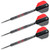 Target Vapor 8 Black Steel Tip Red Darts 23g