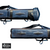 Volturi Custom Classic 4B/8S Hard Case - Black/Blue