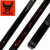 BCL17 Black & Pink Abalone Pool Cue with RK Bull Carbon Shaft