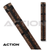 Action ACPS22-CA 2B/2S Camel Leopard Print Hard Cue Case