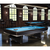 Gold Crown VII 8' Tournament Black Pool Table